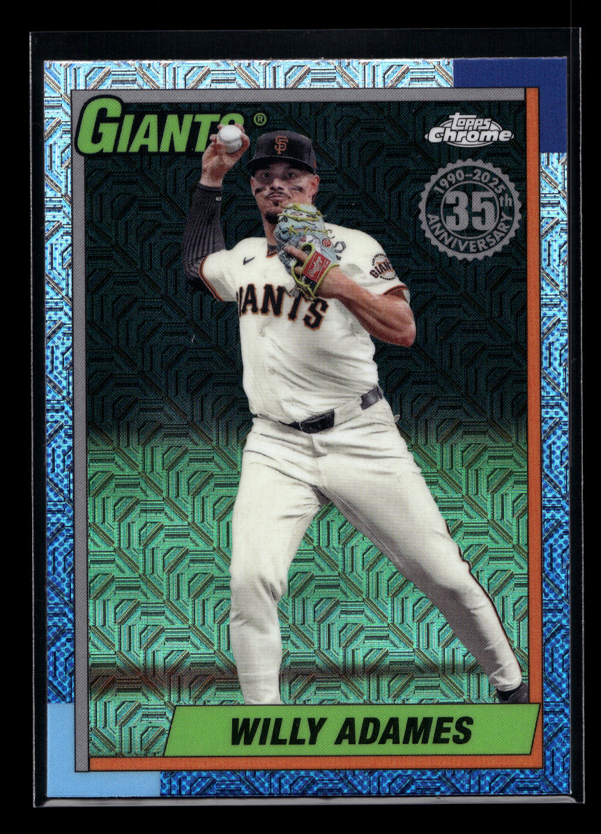 2025 Topps '90 Topps Silver Pack Chrome #T90C126 Willy Adames (San Francisco Giants)