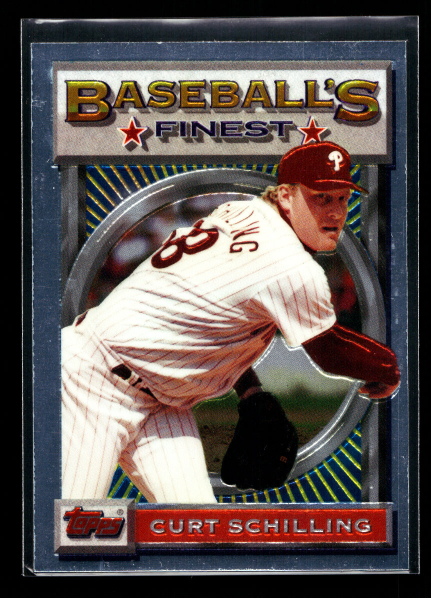 1993 Finest #10 Curt Schilling (Philadelphia Phillies)