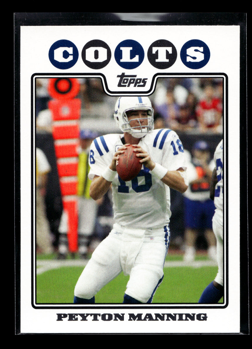 2008 Topps #18 Peyton Manning (Indianapolis Colts)