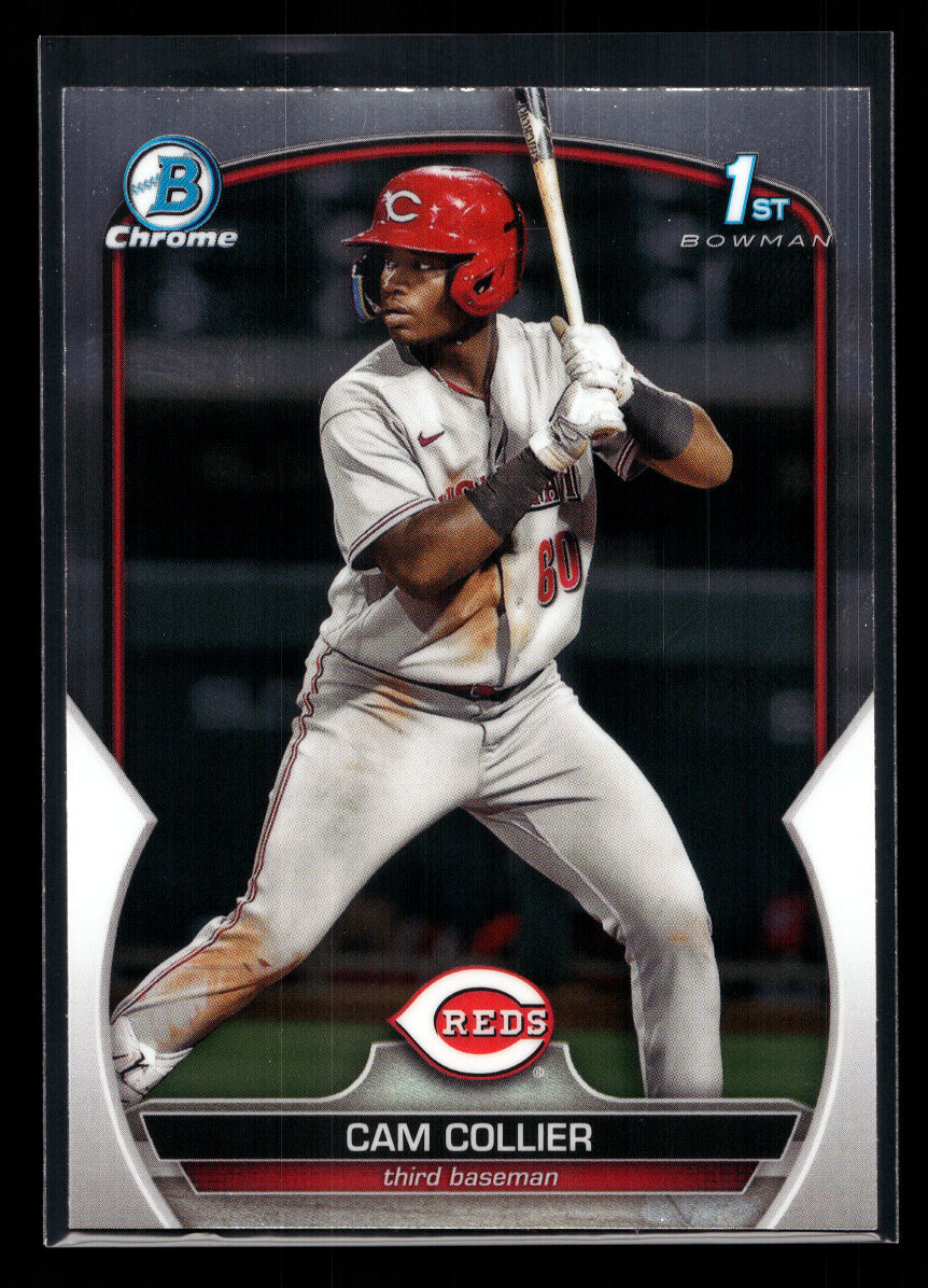 2023 Bowman Chrome Mega Box Prospects #BCP125 Cam Collier (Cincinnati Reds)