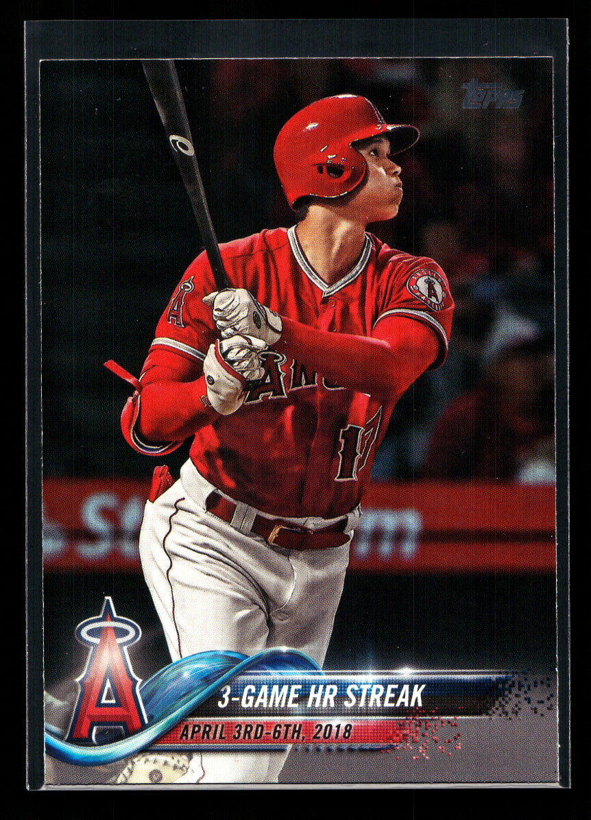2018 Topps Update #US189 Shohei Ohtani HL (Los Angeles Angels)