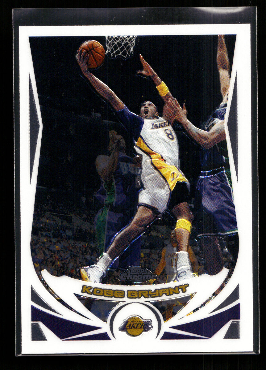 2004-05 Topps Chrome #8 Kobe Bryant (Los Angeles Lakers)