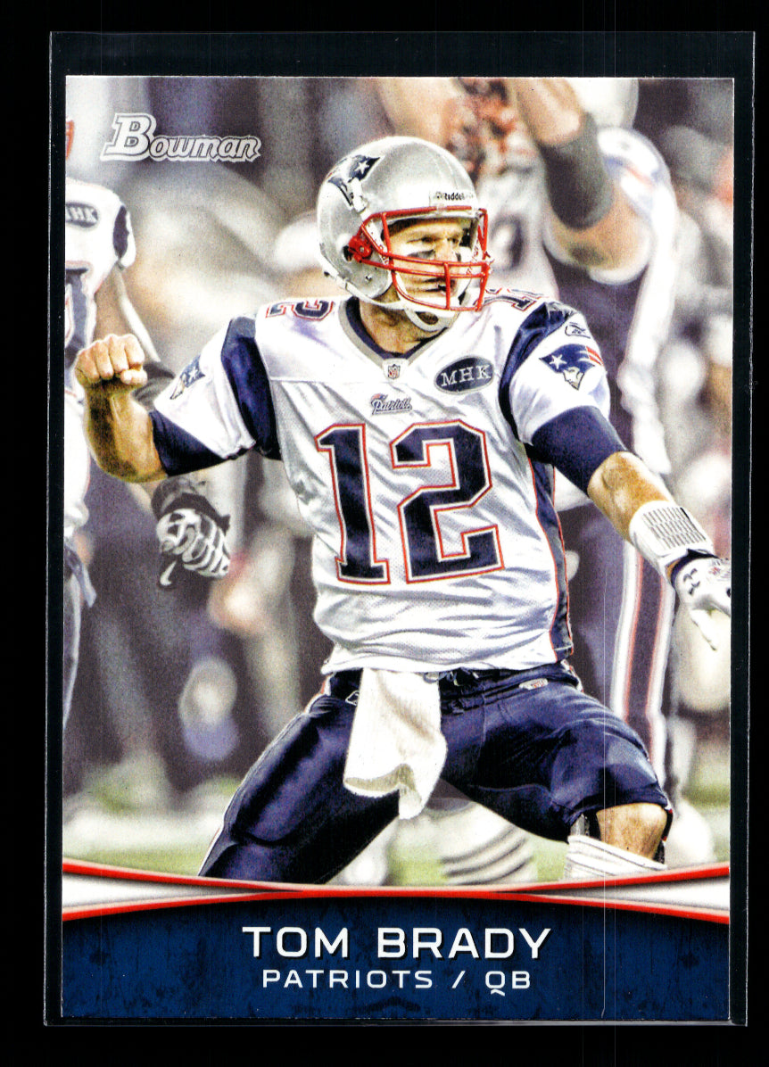 2012 Bowman #50 Tom Brady (New England Patriot)