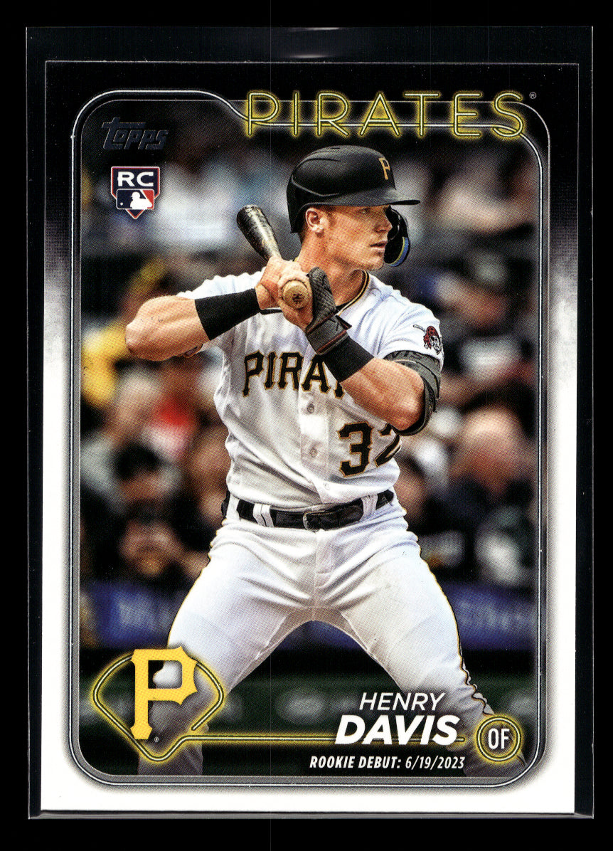 2024 Topps Update #US162 Henry Davis (Pittsburgh Pirates)