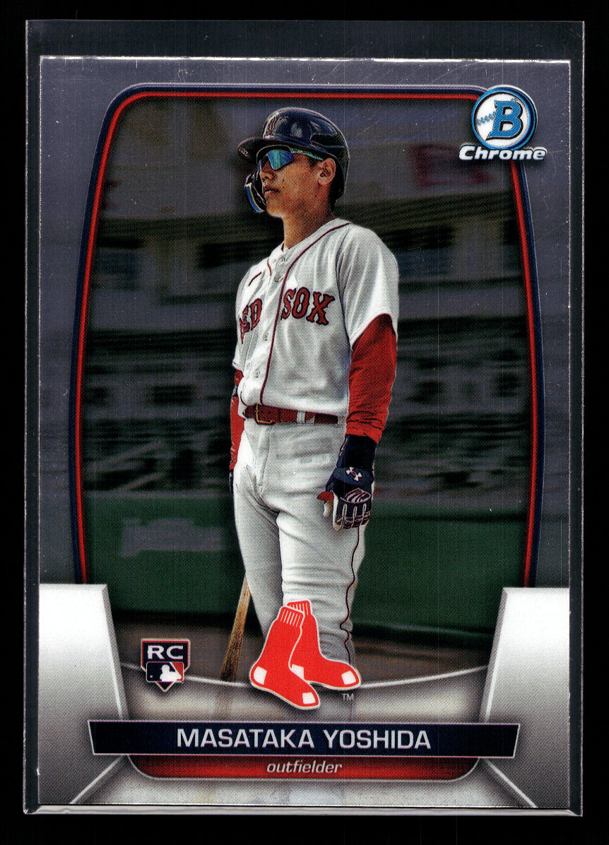 2023 Bowman Chrome #75 Masataka Yoshida Rookie (Boston Red Sox)