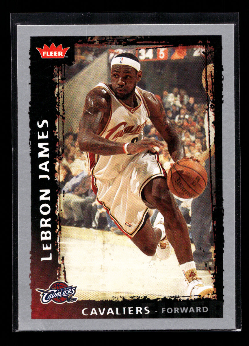 2008-09 Fleer #23 LeBron James (Cleveland Cavaliers)