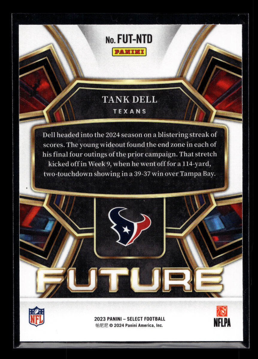 2023 Select Select Future #22 Tank Dell (Houston Texans)