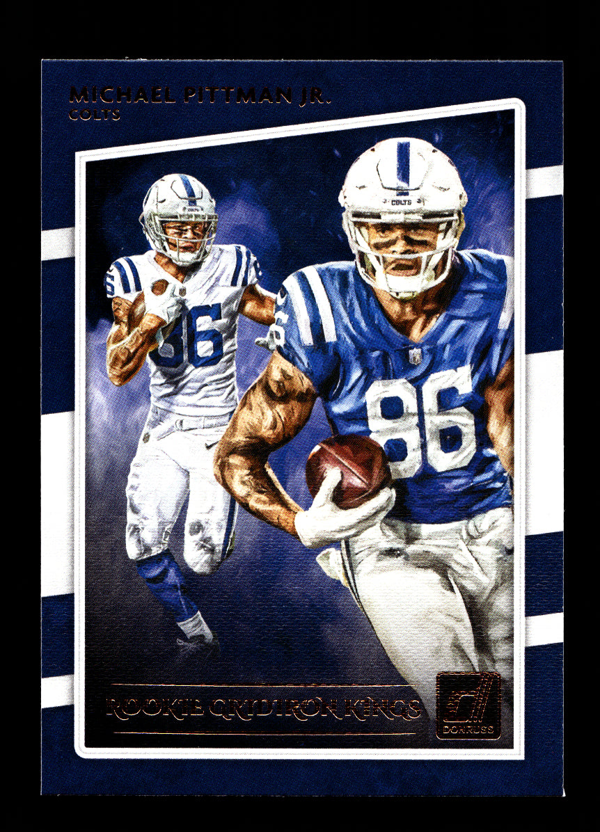 2020 Donruss Rookie Gridiron Kings #RGK_MPJ Michael Pittman Jr. (Indianapolis Colts)