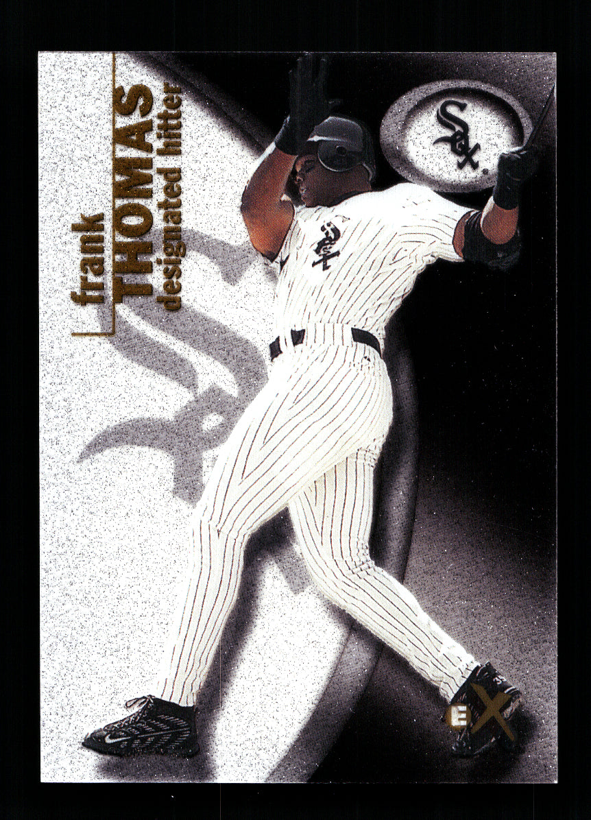 2001 E-X #34 Frank Thomas (Chicago White Sox)