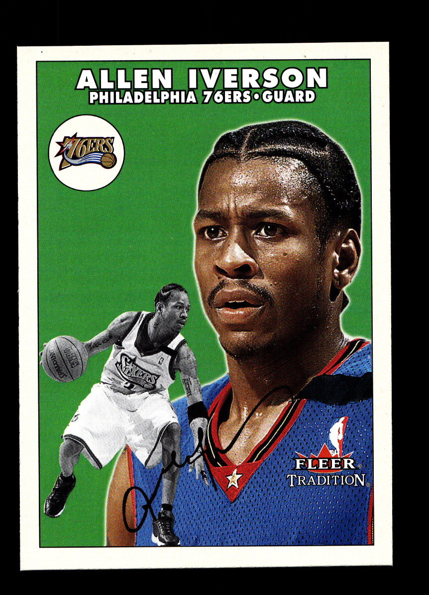 2000-01 Fleer #152 Allen Iverson (Philadelphia 76ers)