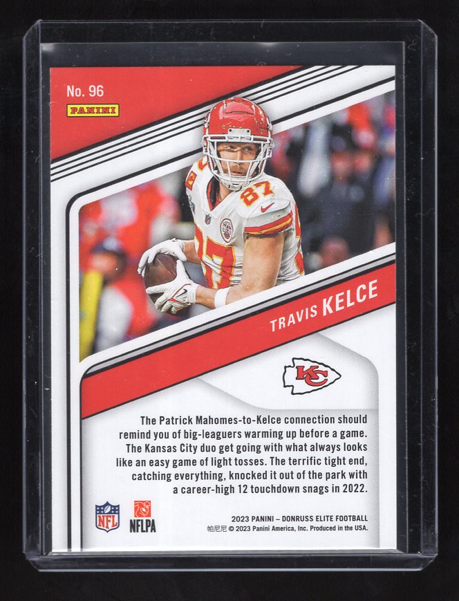 2023 Elite #96 Travis Kelce (Kansas City Chiefs)