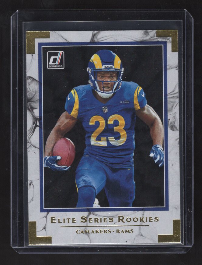 2020 Donruss The Elite Series Rookies #25 Cam Akers (Los Angeles Rams)