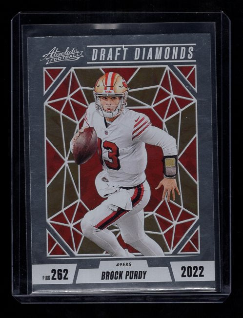 2024 Absolute #DD-BPY Brock Purdy Draft Diamonds (San Francisco 49ers)