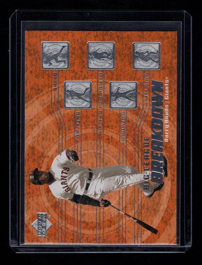 2003 Upper Deck Big League Breakdowns #BL13 Barry Bonds (San Francisco Giants)