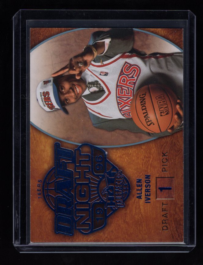 2008-09 Hot Prospects Blue #101 Allen Iverson (Denver Nuggets)