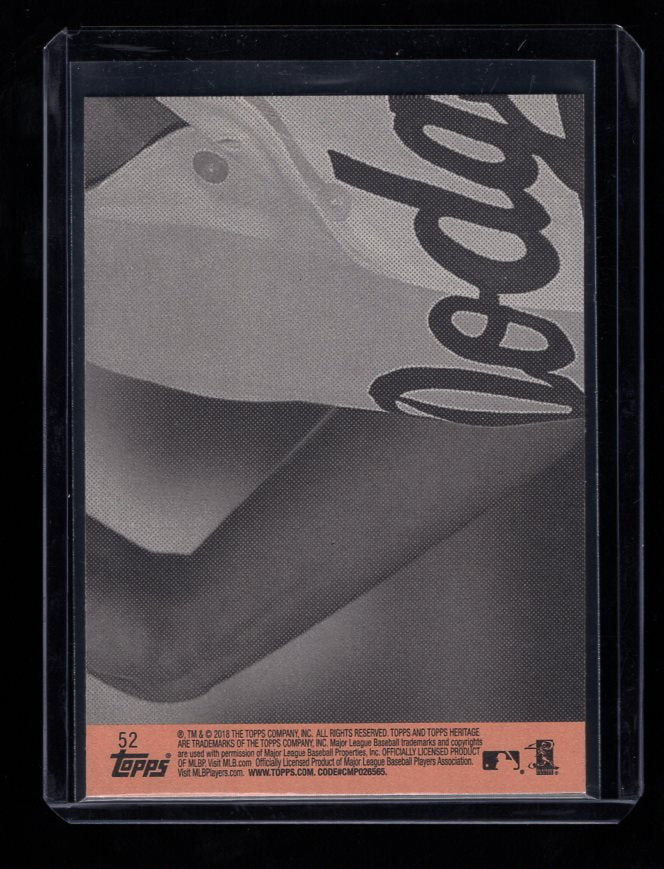 2018 Topps Heritage #52 Bryce Harper (Washington Nationals)