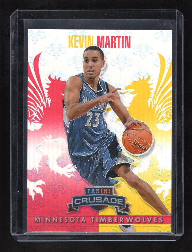 2013-14 Panini Crusade Insert Red #26 Kevin Martin #'d 275/349 (Minnesota Timberwolves)