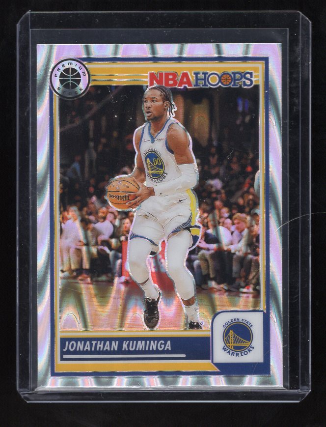 2023-24 Hoops Premium Stock Multi Wave Prizm #231 Jonathan Kuminga (Golden State Warriors)