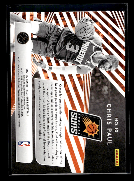 2021-22 Panini Illusions Chasing the Hall #10 Chris Paul (Phoenix Suns)