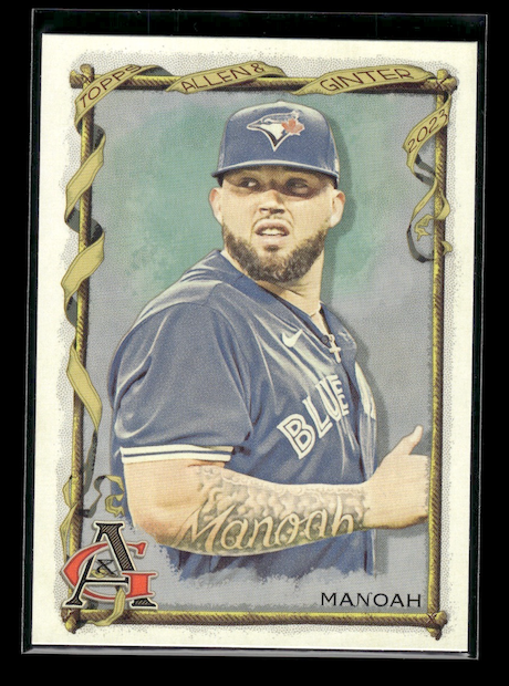 2023 Topps Allen and Ginter #108 Alek Manoah (Toronto Blue Jays)