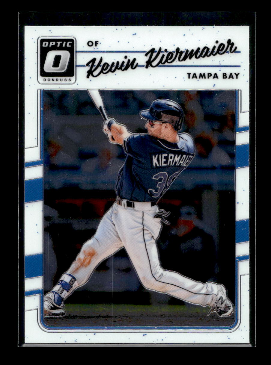 2017 Donruss Optic #144 Kevin Kiermaier (Tampa Bay Rays)