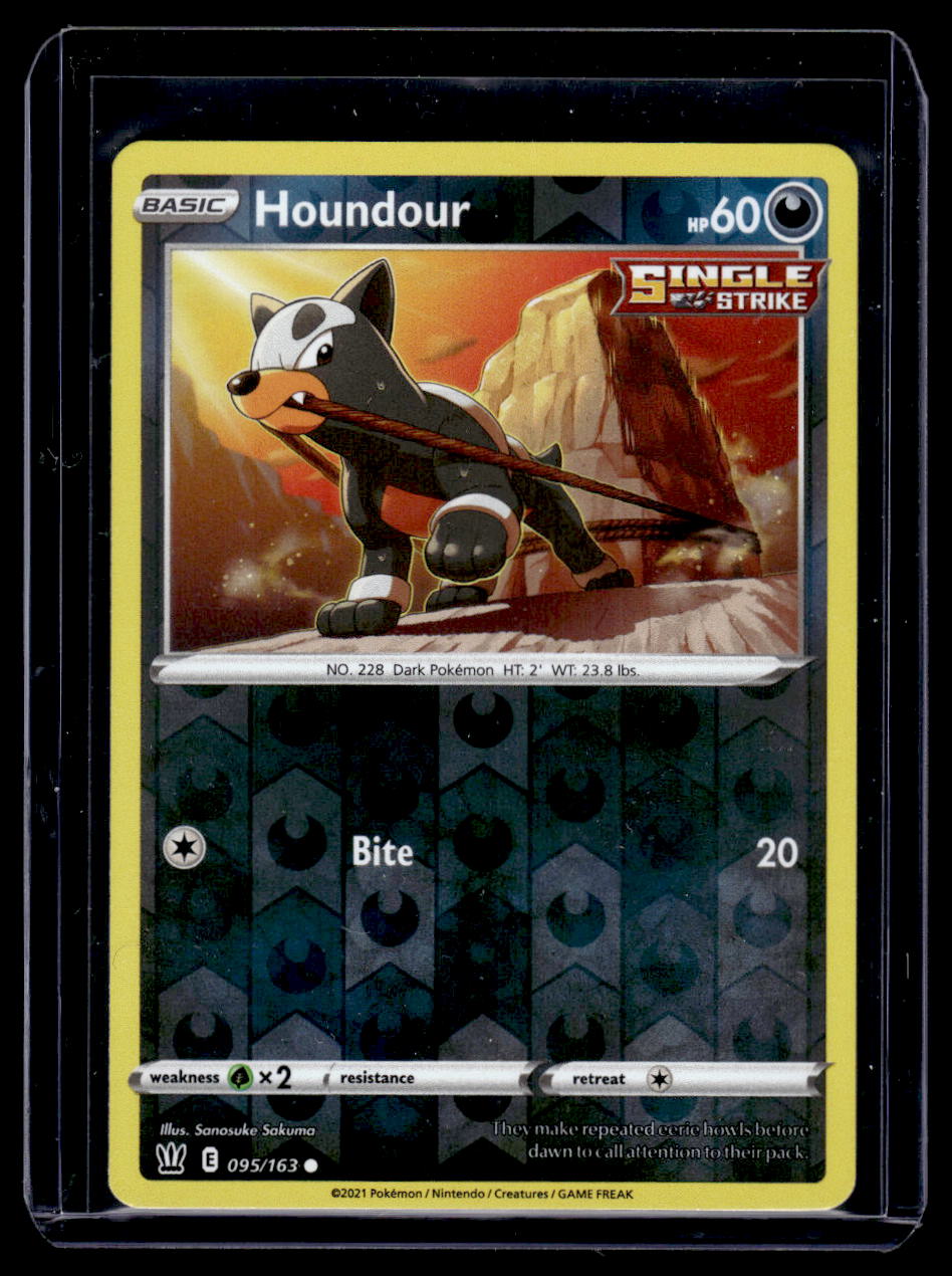 pokemon houndour card Houndour 095/163 NM - B1G1F