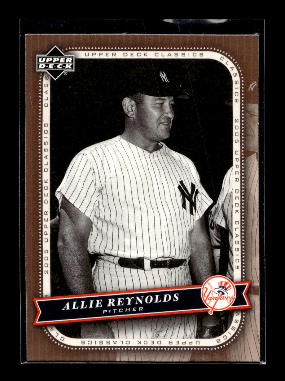 2005 Upper Deck Classics #3 Allie Reynolds (New York Yankees)