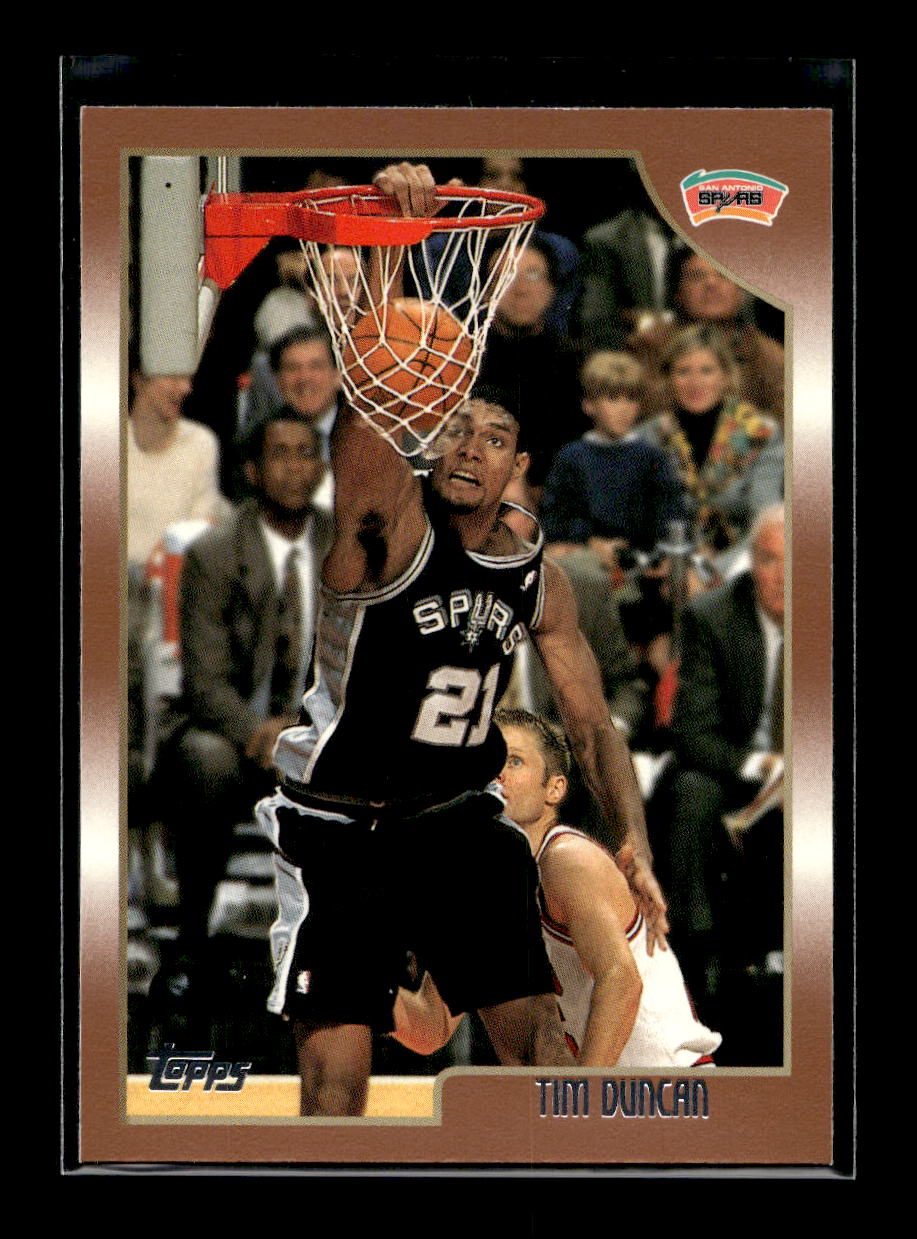 1998-99 Topps #49 Tim Duncan (San Antonio Spurs)