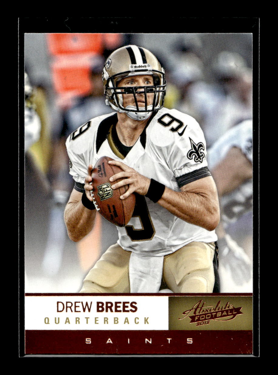 2012 Absolute #63 Drew Brees (New Orleans Saints)