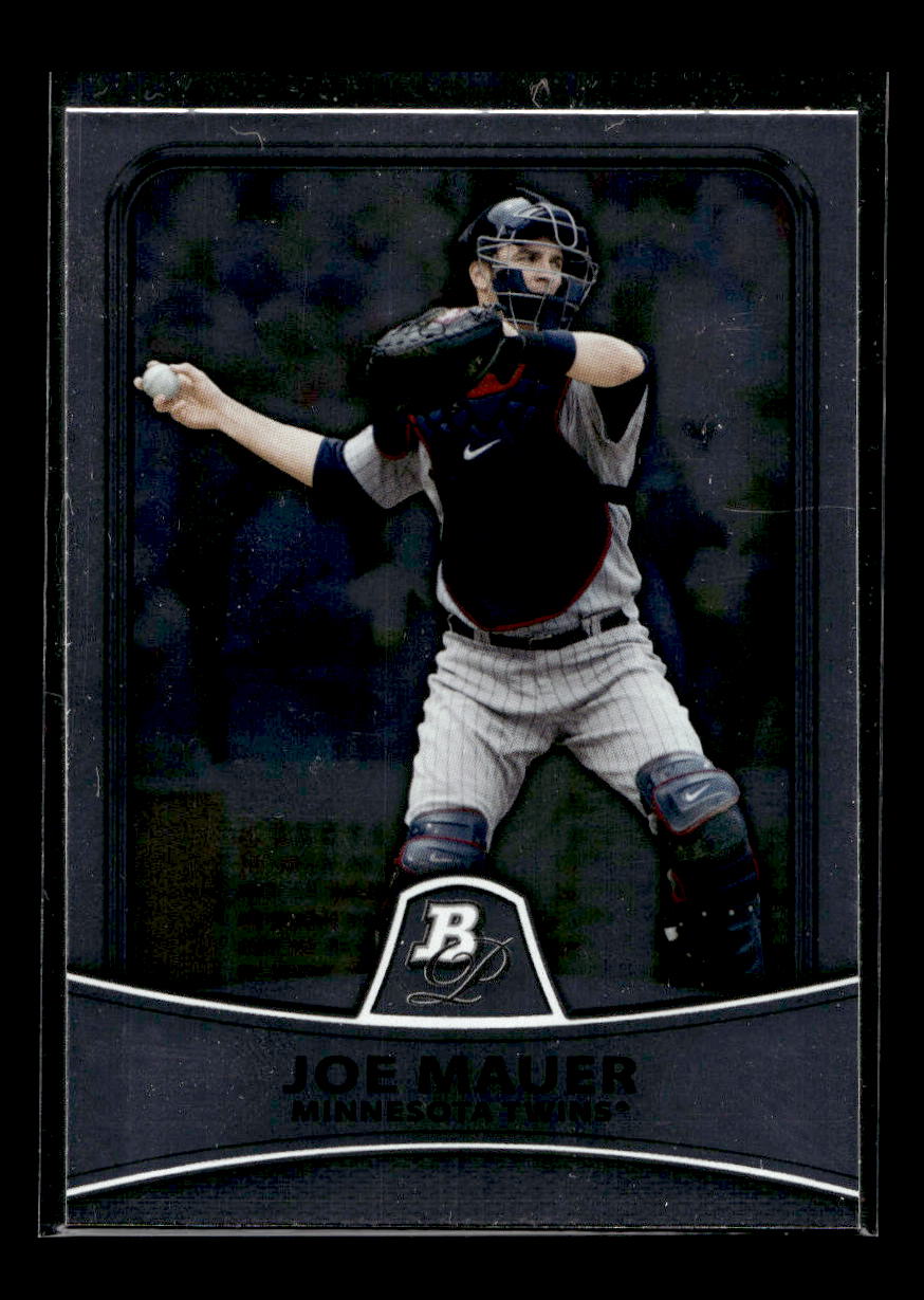 2010 Bowman Platinum #14 Joe Mauer (Minnesota Twins)