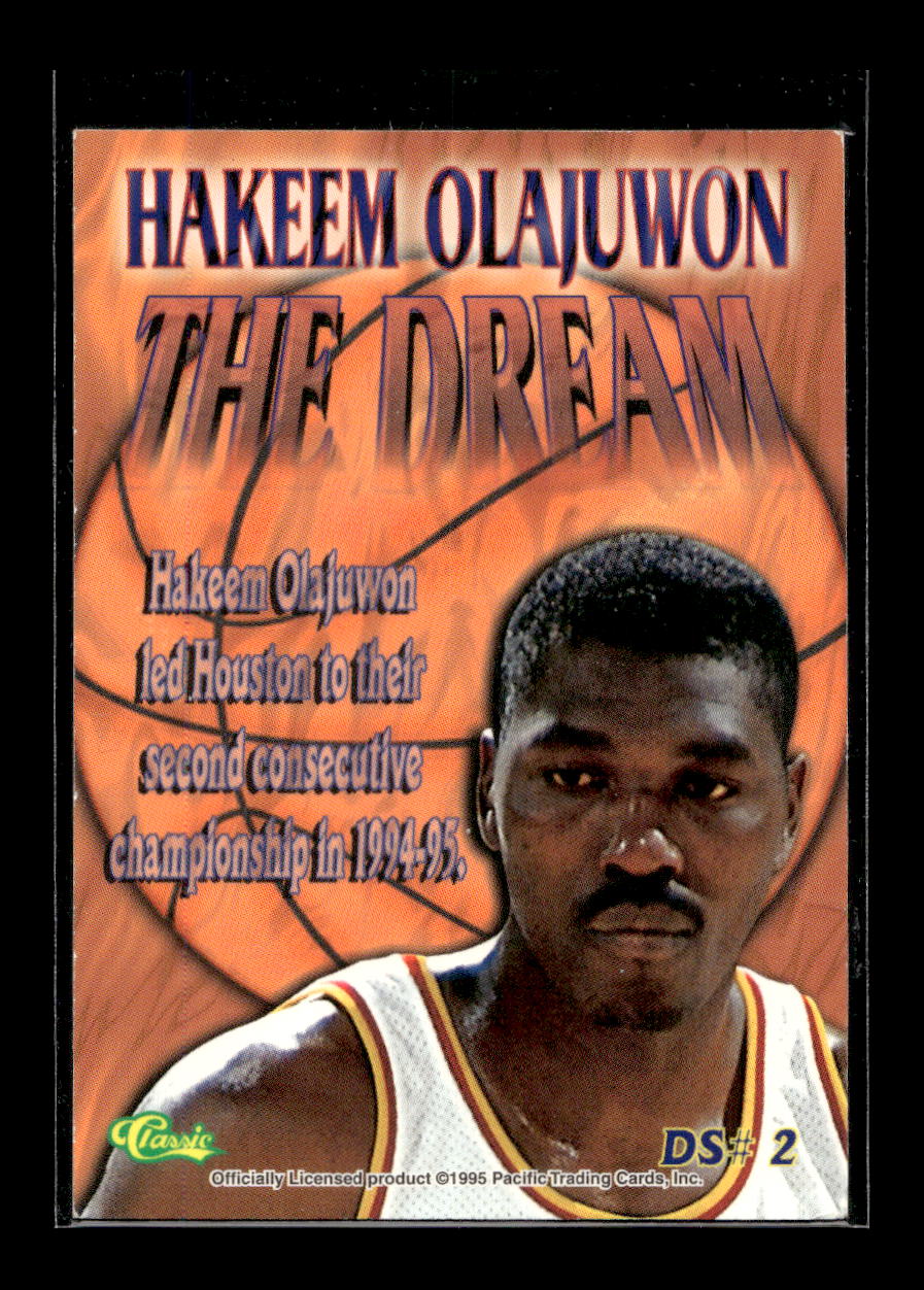 1995 Classcic "The Dream Gold Prism" Hakeem Olajuwon #DS2