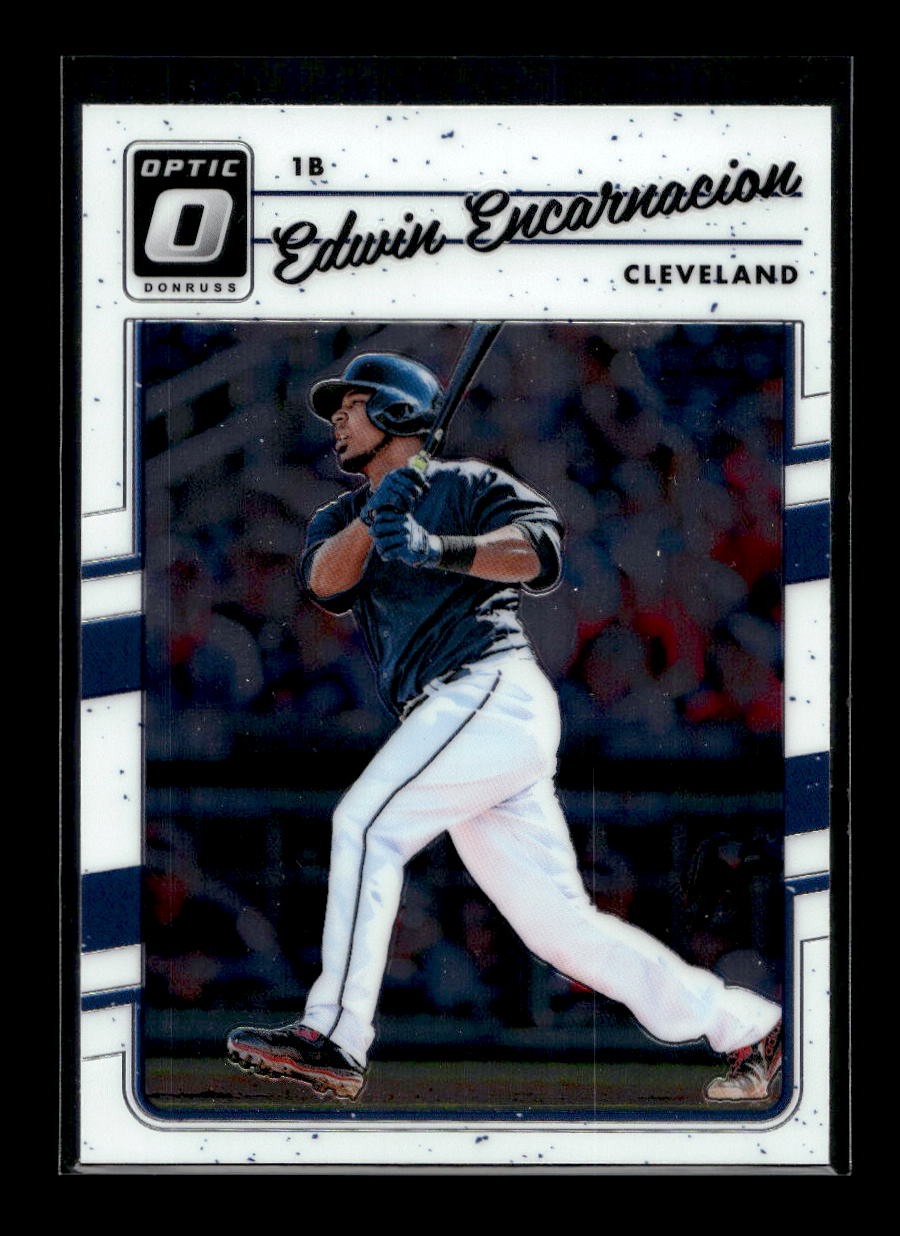 2017 Donruss Optic #155 Edwin Encarnacion (Cleveland Indians)