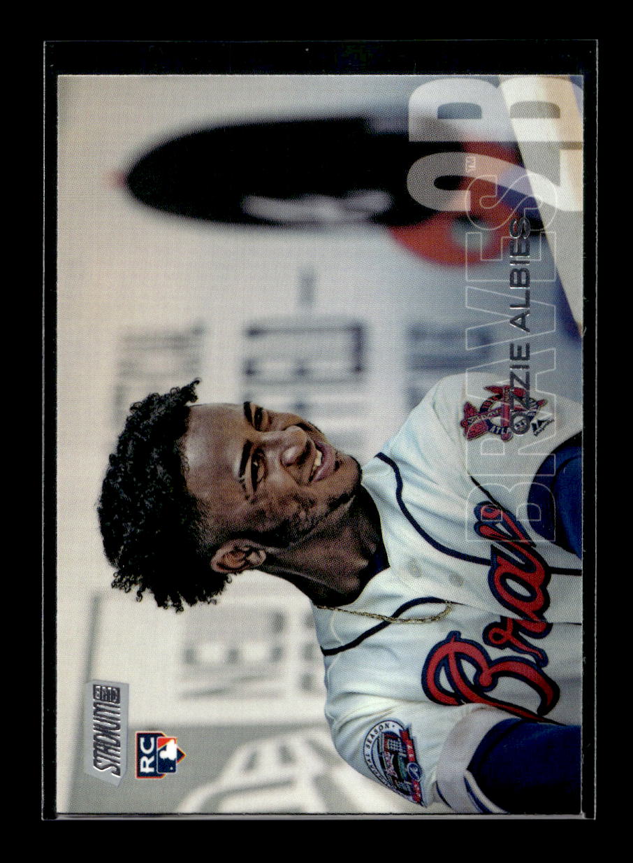 2018 Stadium Club #110 Ozzie Albies Rookie (Atlanta Braves)