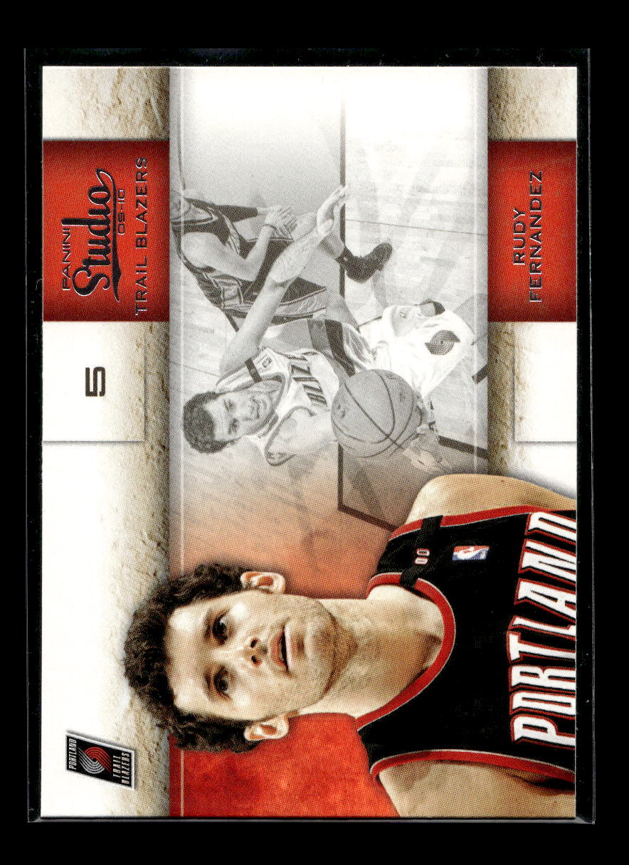 2009-10 Studio #10 Rudy Fernandez (Portland Trail Blazers)