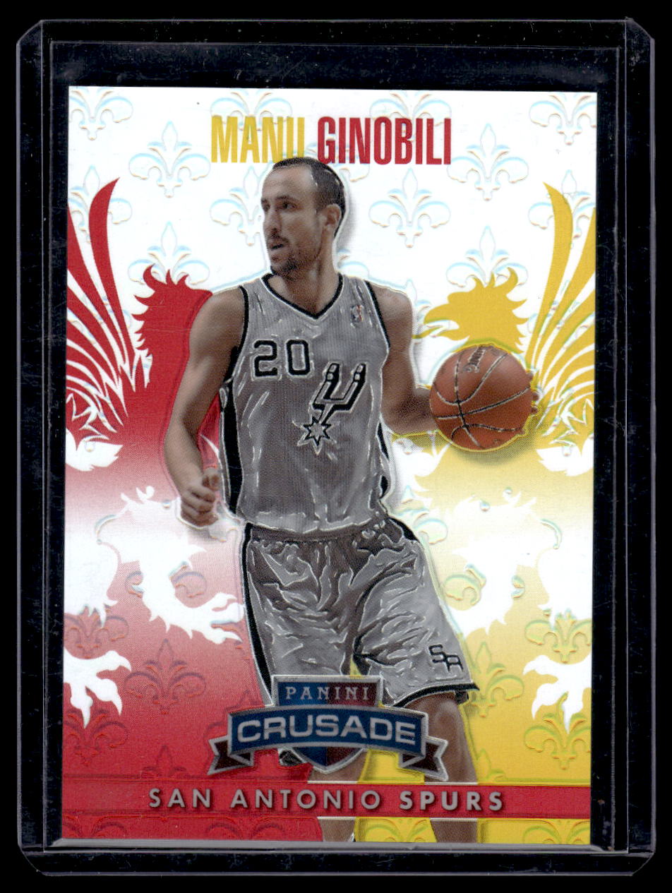 2013-14 Panini Crusade Insert Red #279 Manu Ginobili #'d /349