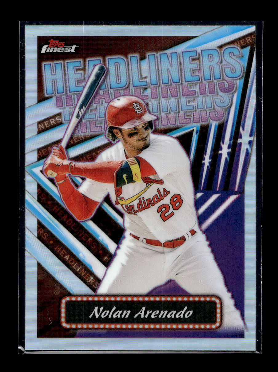 2023 Finest Finest Headliners #FH7 Nolan Arenado (St. Louis Cardinals)