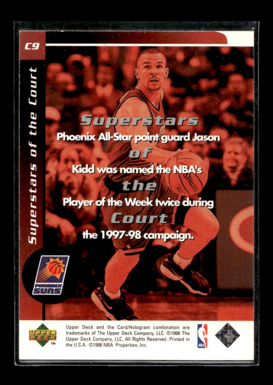 1998-99 Upper Deck Ovation Superstars of the Court #C9 Jason Kidd (Phoenix Suns)