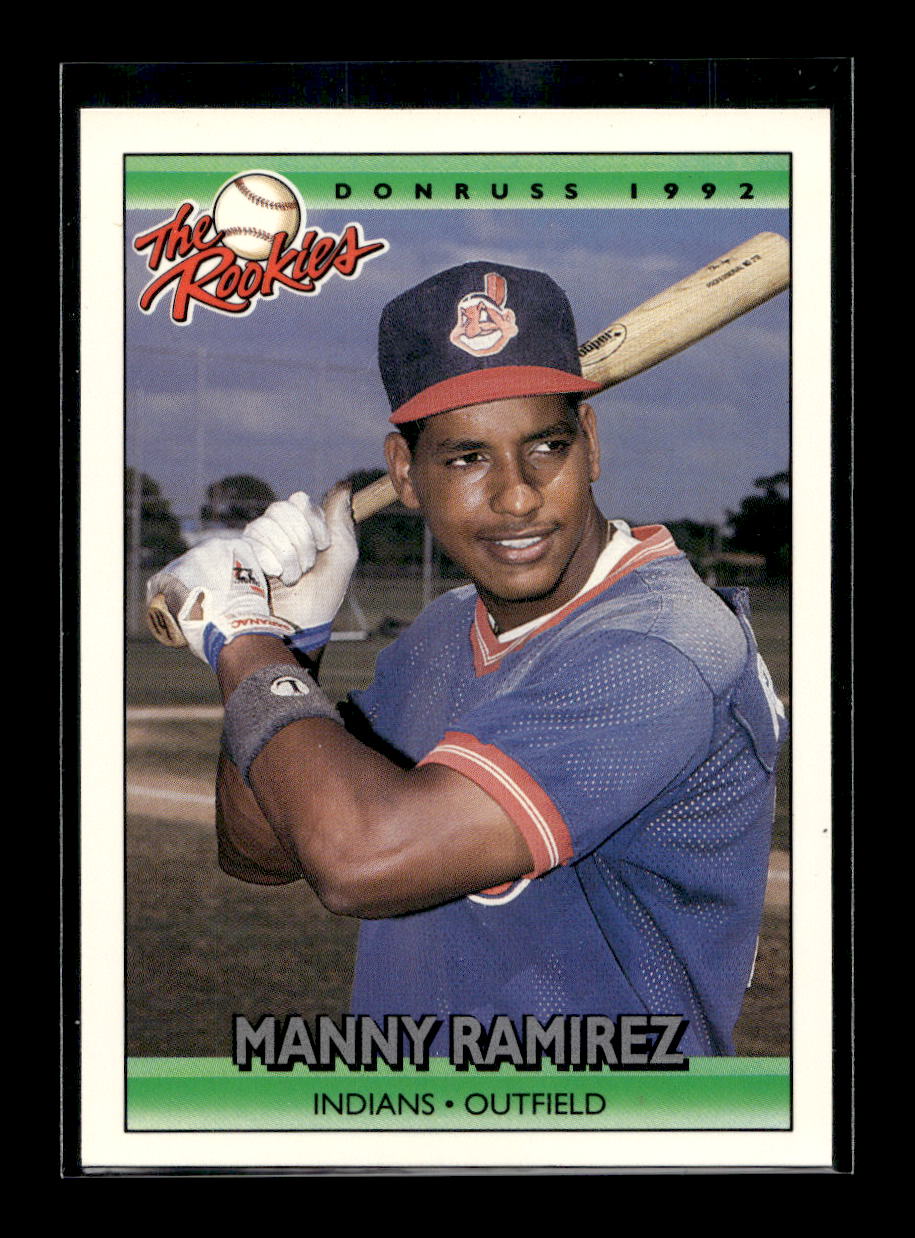 1992 Donruss Rookies #98 Manny Ramirez Rookie (Cleveland Indians)