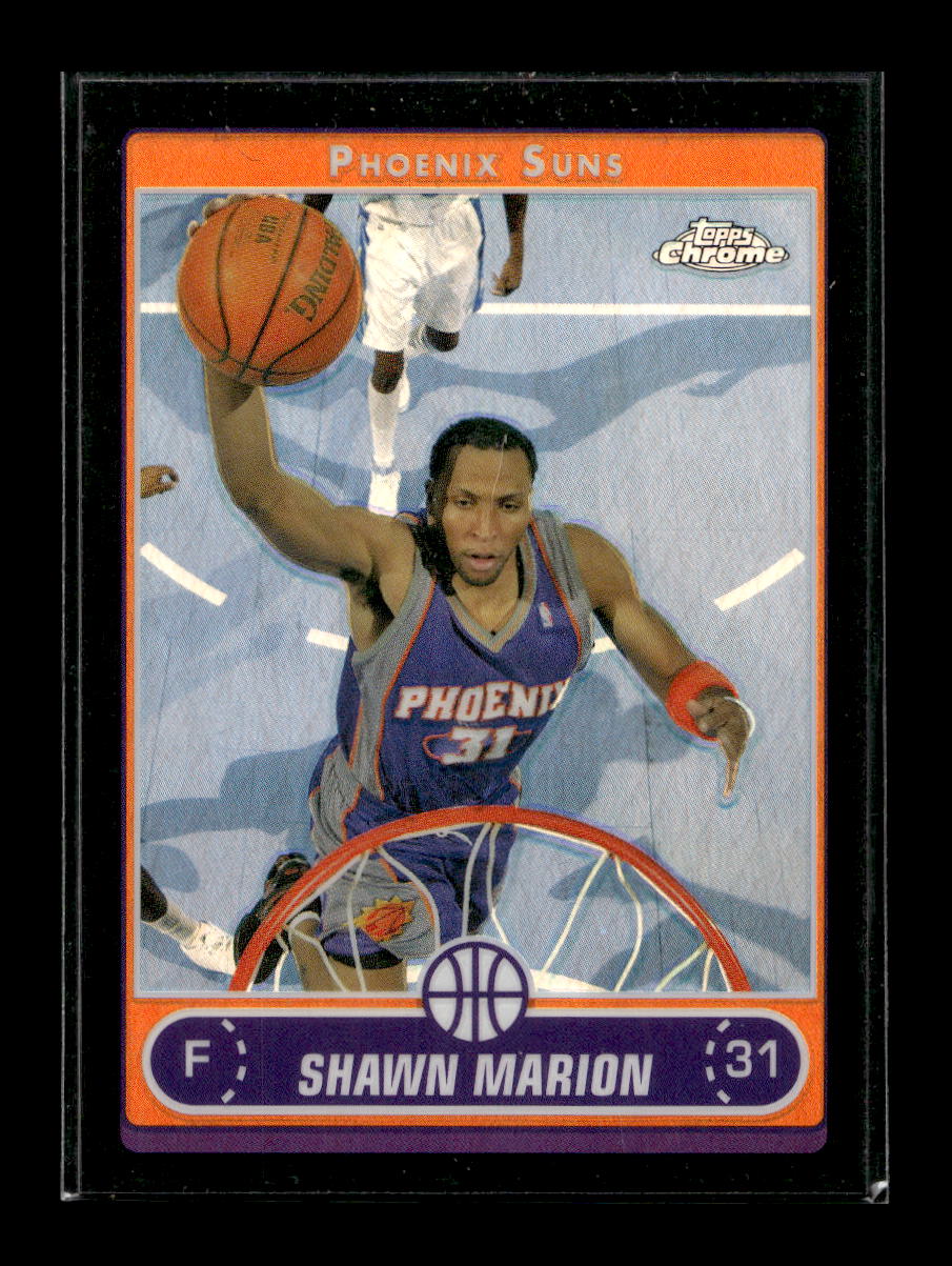 2006-07 Topps Chrome Refractors #24 Shawn Marion (Phoenix Suns)