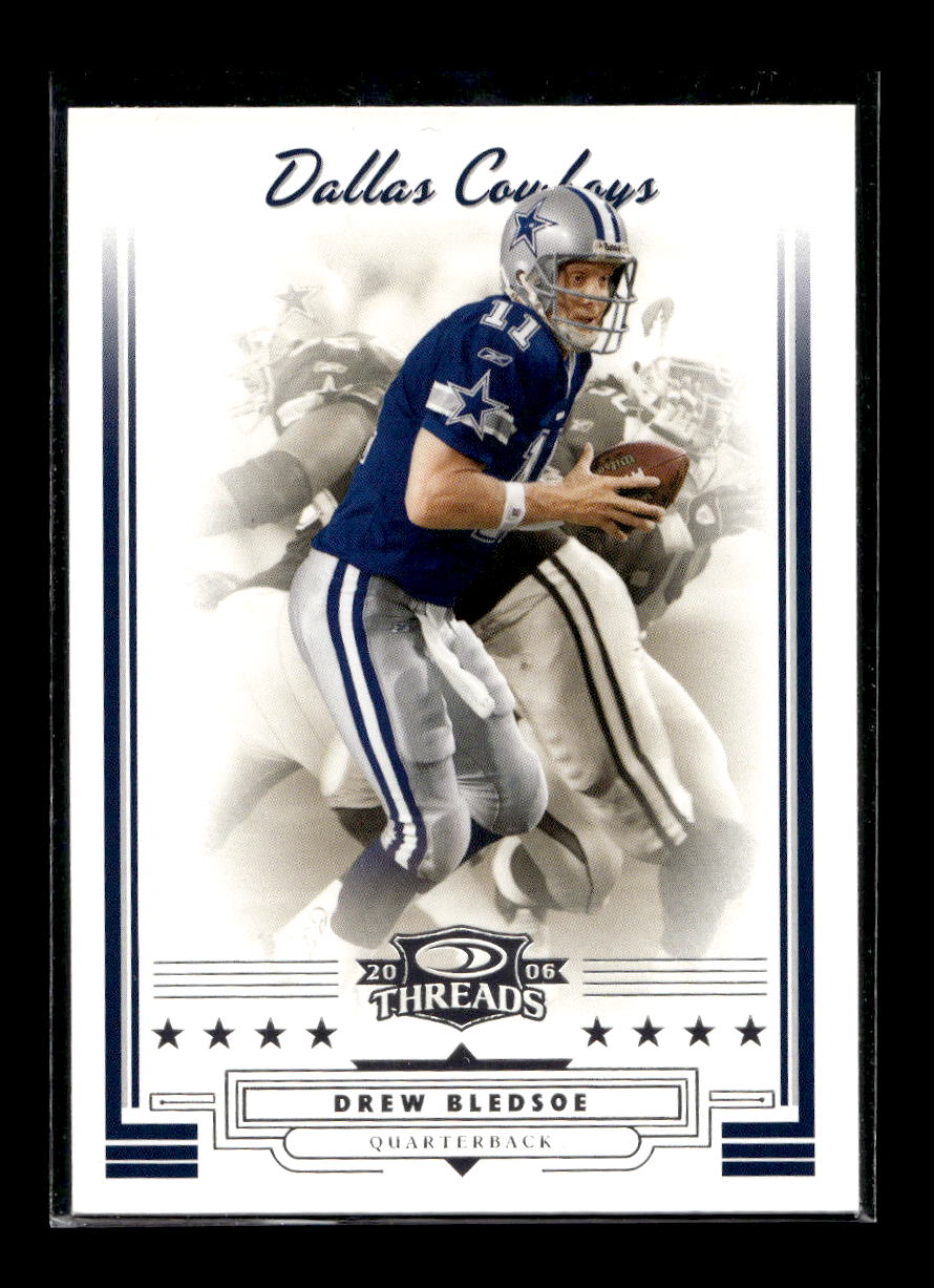 2006 Donruss Threads #37 Drew Bledsoe (Dallas Cowboys)