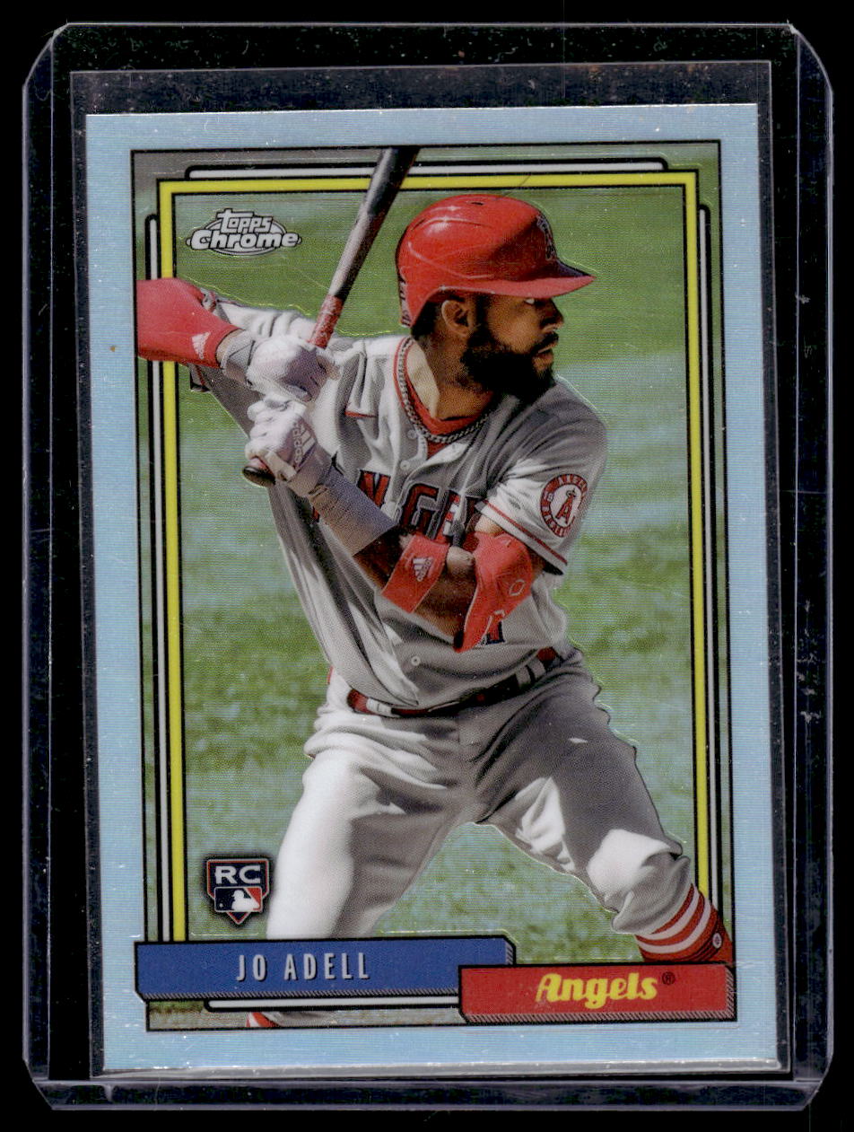 2021 Topps Update 1992 Topps Redux Chrome Rookie #TC92-5 Jo Adell (Los Angeles Angels)