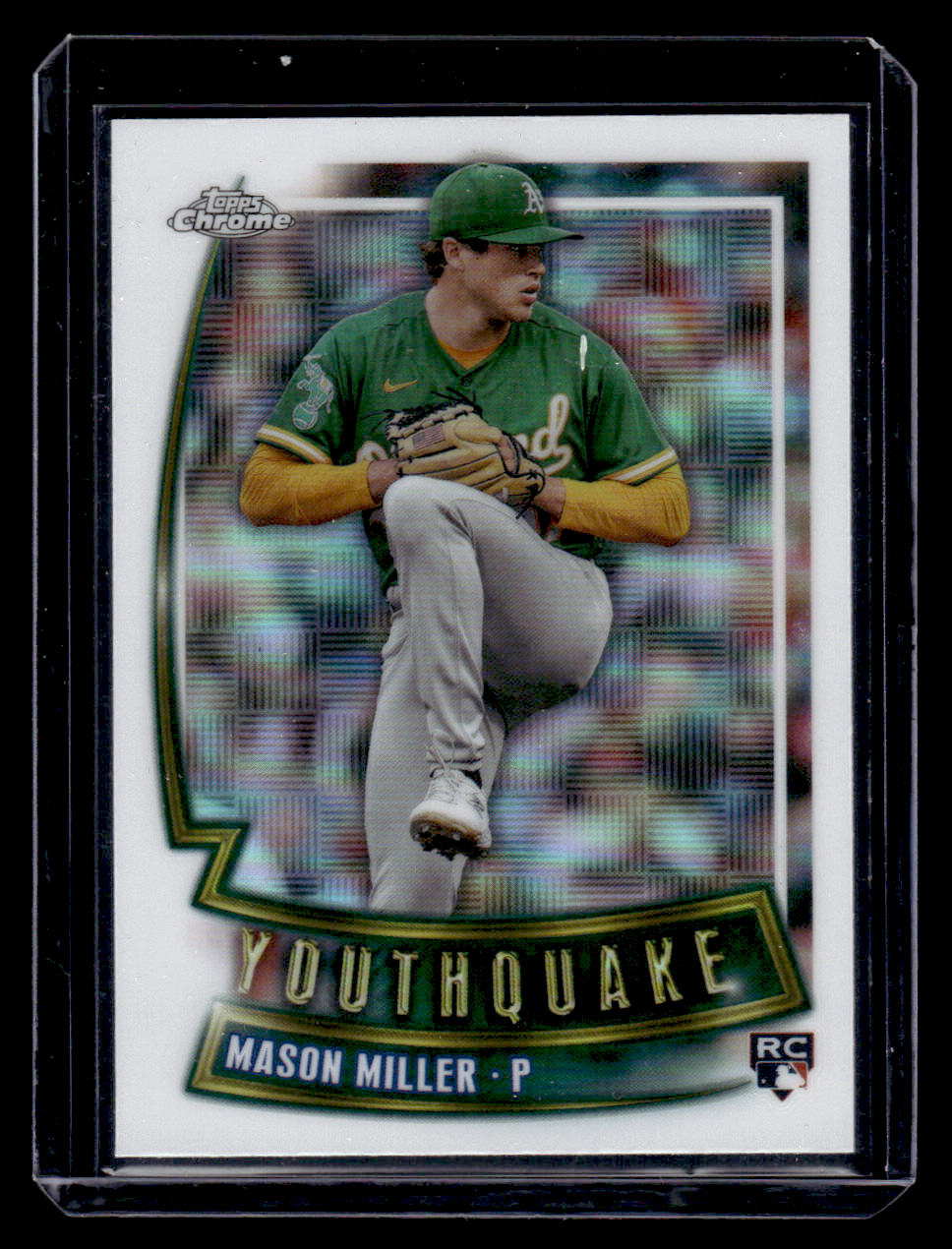2023 Topps Chrome Update Mason Miller Youthquake Rookie Refractor