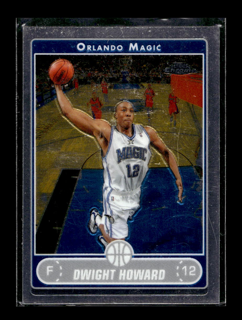 2006-07 Topps Chrome #10 Dwight Howard (Orlando Magic)