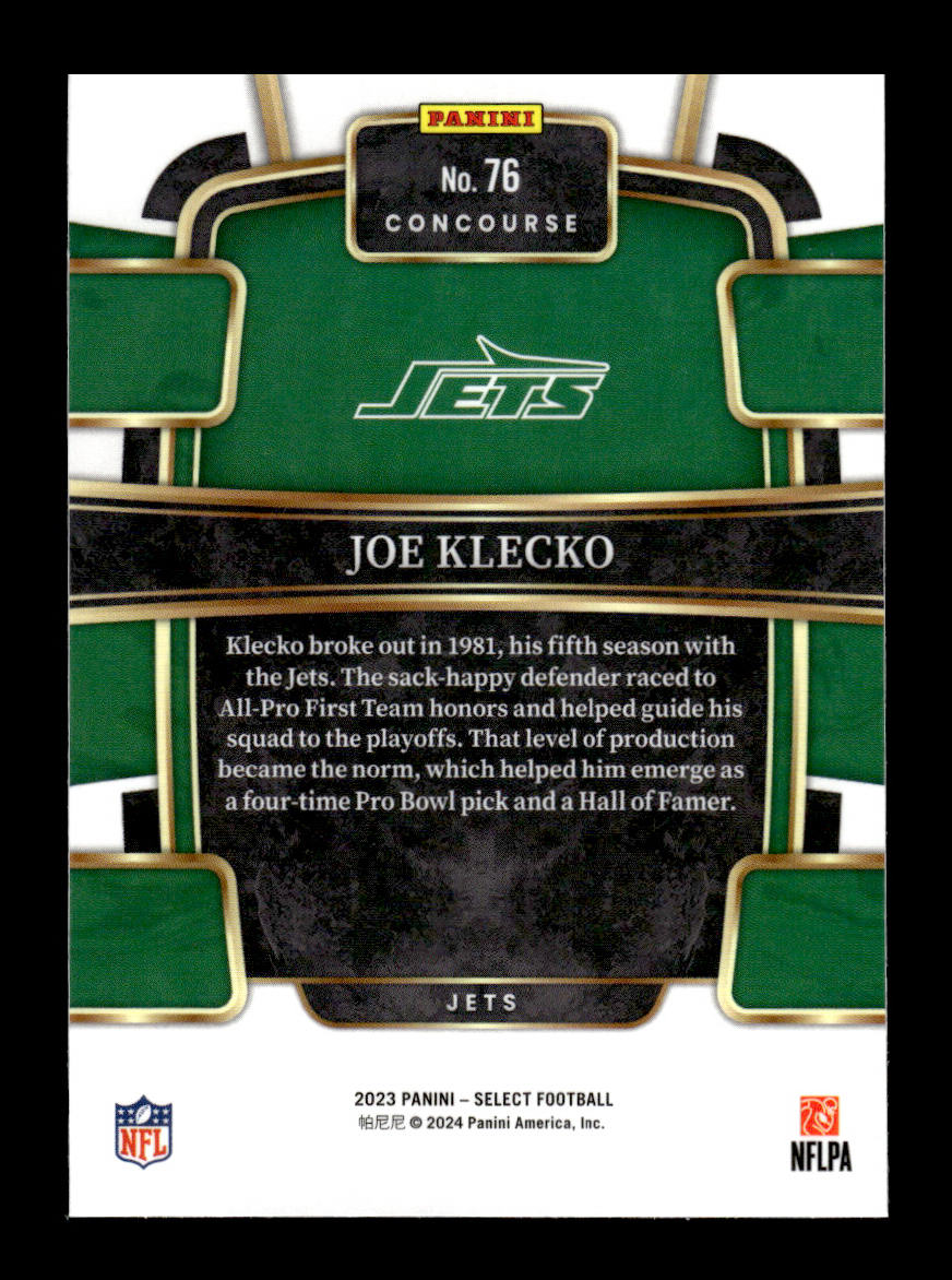 2023 Select #76 Joe Klecko (New York Jets)