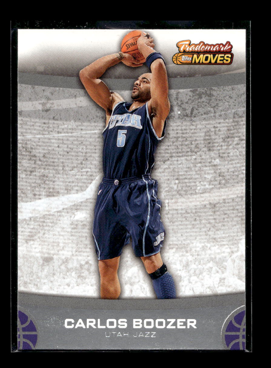 2007-08 Topps Trademark Moves #37 Carlos Boozer (Utah Jazz)