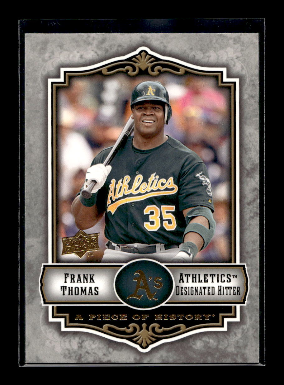 2009 UD A Piece of History #69 Frank Thomas (Oakland Athletics)