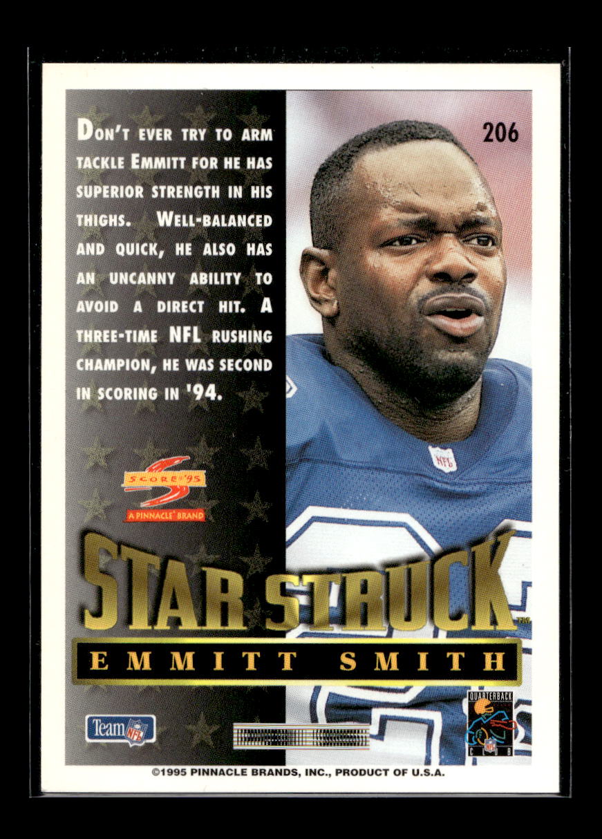1995 Score #206 Emmitt Smith SS (Dallas Cowboys)