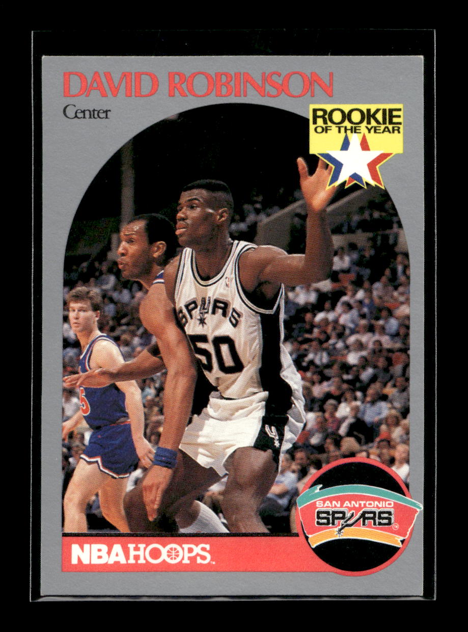 1990-91 Hoops #270 David Robinson ROY (San Antonio Spurs)