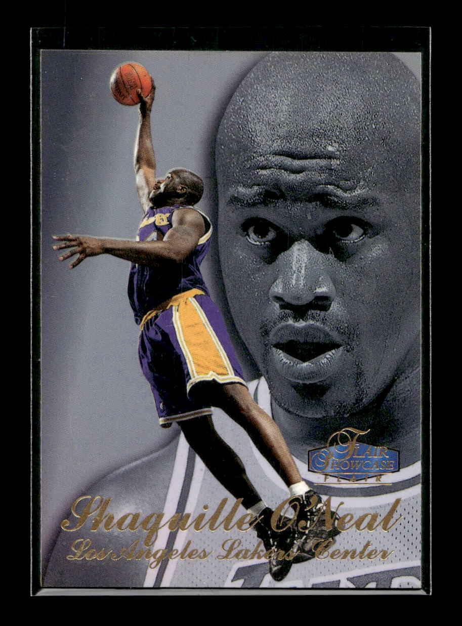 1997-98 Flair Showcase Row 3 #7 Shaquille O'Neal (Los Angeles Lakers)