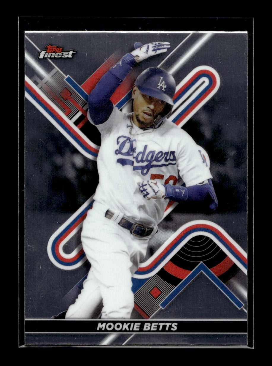 2022 Finest #59 Mookie Betts (Los Angeles Dodgers)